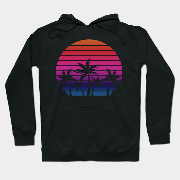 Palm tree Hoodie by Houseofwinning